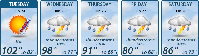 5-Day Forecast